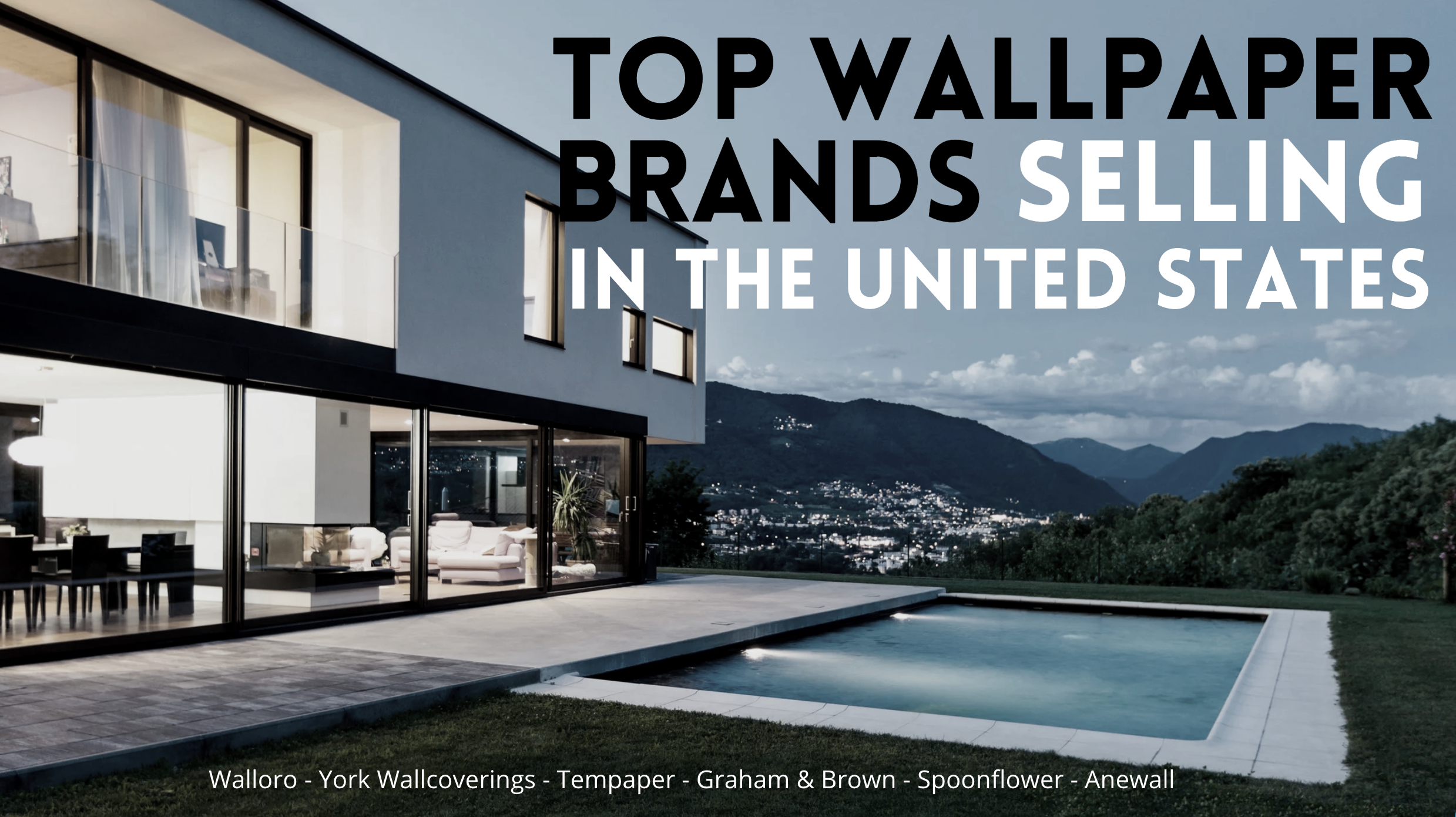 Popular Wallpaper Brands in the US Listed By Experts