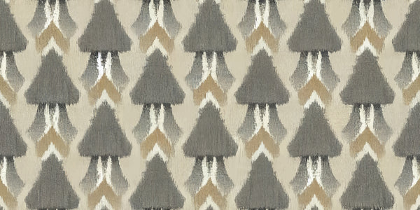 Ethnic Ikat Abstract Wallpaper, Seamless Pattern Tribal Mural, Oversized Custom Size Wall Art, Non-Woven, Non-Adhesive, Modern Wall Paper, Removable