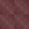 Gold Art Deco Wallpaper, Dark Red Background Mural, Oversized Custom Size Wall Art, Non-Woven, Non-Adhesive, Modern Wall Paper, Removable