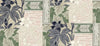 Floral Wallpaper, Patchwork Mural, Oversized Custom Size Wall Art, Non-Woven, Non-Adhesive, Modern Wall Paper, Removable