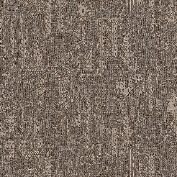 Dark Neutral Distressed Solid Color Wallpaper, 3D Embossed Shiny Wallcovering, Weathered Effect - Walloro High End Wallcoverings & More