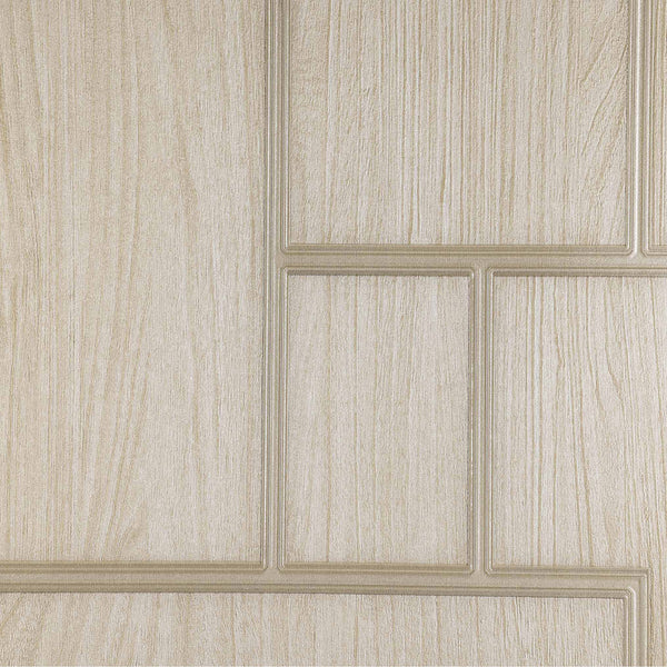 Elegant Wood Pattern 3D Embossed Wallpaper, Light Beige Farmhouse Lodge Realistic Wood Plank Textured Wall Covering (Copy) - Walloro High End Wallcoverings & More
