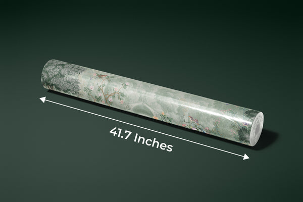 Garden Forest Wallpaper, Vintage Roman Mural, Oversized Custom Size Wall Art, Non-Woven, Non-Adhesive, Modern Wall Paper, Removable