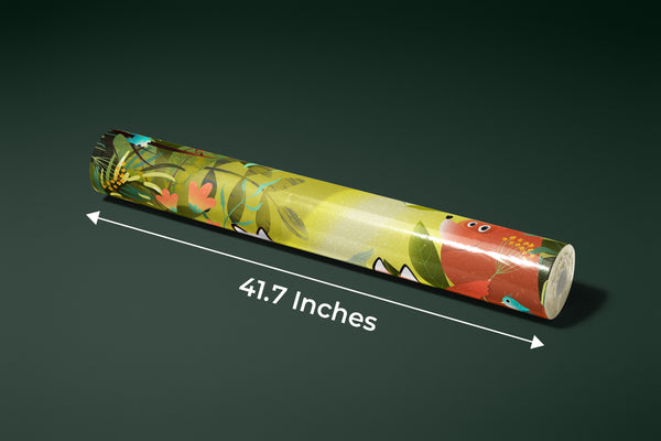 Forest Animals Wallpaper, Wild Woodland Mural, Oversized Custom Size Wall Art, Non-Woven, Non-Adhesive, Modern Wall Paper, Removable