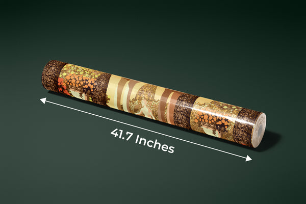 Flower Garden Wallpaper, Terrace in the Park Mural, Oversized Custom Size Wall Art, Non-Woven, Non-Adhesive, Modern Wall Paper, Removable