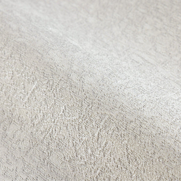 Modern Textured Wallpaper, Light Gray Solid Color Sparkling Light Neutral Colors Non-Pasted Wallcovering, Plain Abstract Design - Walloro High End Wallcoverings & More