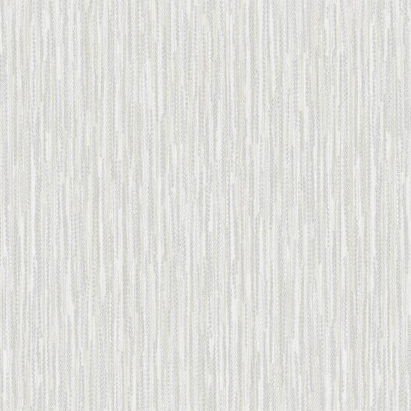 Shiny 3D Embossed Striped Wallpaper, Light Gray Plain Color Textured Wall Paper - Walloro High End Wallcoverings & More
