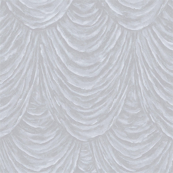 Textured Pattern Silver Embossed Wallpaper, Home Wall Decor, Aesthetic Wallpaper, Textured Wallcovering Non-Adhesive and Non-Peel - Walloro High End Wallcoverings & More