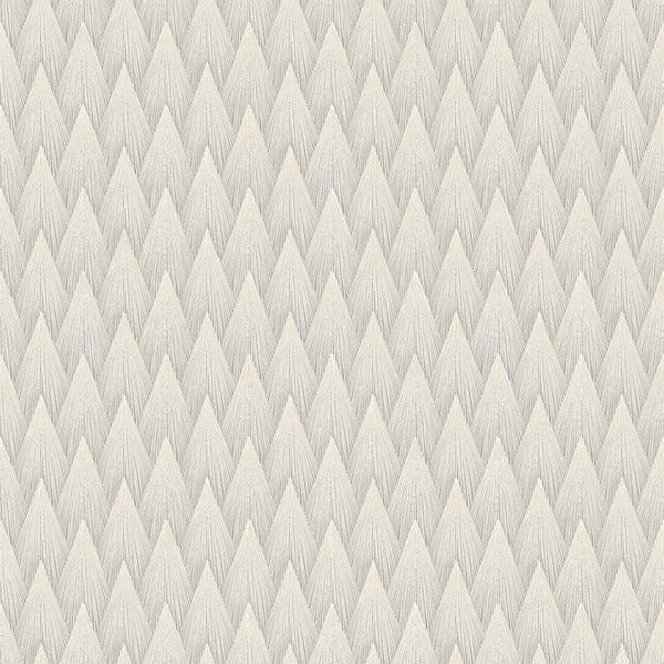Timeless Geometric Deep Embossed Wallpaper, Light Gray 3D Rich Textured Line Art Wall Accent, Durable, Washable - Walloro High End Wallcoverings & More
