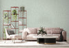 Light Green Patterned Wallpaper, Natural Wallpaper, Modern & Minimalist Wall Covering,Modern Look Neutral Colors Glittering Wallcovering