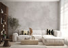 Light Ash Floral Wallpaper, Natural Wallpaper, Modern & Minimalist Wall Covering,Modern Look Neutral Colors Glittering Wallcovering