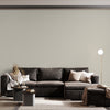 Natural Cream Textured Wallpaper, Matte Gray Wallpaper, Modern & Minimalist Wall Covering,Modern Look Neutral Colors Glittering Wallcovering