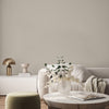 Warm Beige Wallpaper, Matte Gray Wallpaper, Modern & Minimalist Wall Covering,Modern Look Neutral Colors Glittering Wallcovering