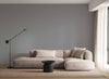Soft Dark Grey Embossed Wallpaper, Textured Wallpaper,Natural Wallpaper, Modern & Minimalist Wall Covering,Modern Look Neutral Colors Glittering Wallcovering