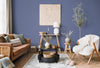 Pigeon Blue Textured Wallpaper, Textured Wallpaper,Natural Wallpaper, Modern & Minimalist Wall Covering,Modern Look Neutral Colors Glittering Wallcovering