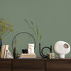 Textured Green Wallpaper, Textured Wallpaper,Natural Wallpaper, Modern & Minimalist Wall Covering,Modern Look Neutral Colors Glittering Wallcovering
