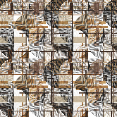 Abstract Geometric Shapes Wallpaper, Seamless Pattern Mural, Oversized Custom Size Wall Art, Non-Woven, Non-Adhesive, Modern Wall Paper, Removable