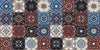 Talavera Ethnic Wallpaper, Seamless Pattern Mural, Oversized Custom Size Wall Art, Non-Woven, Non-Adhesive, Modern Wall Paper, Removable