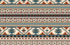 Ethnic Geometrical Wallpaper, Seamless Pattern Mural, Oversized Custom Size Wall Art, Non-Woven, Non-Adhesive, Modern Wall Paper, Removable