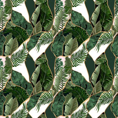 Kintsugi Style, Broken Porchelain Wallpaper, Seamless Pattern Mural, Oversized Custom Size Wall Art, Non-Woven, Non-Adhesive, Modern Wall Paper, Removable