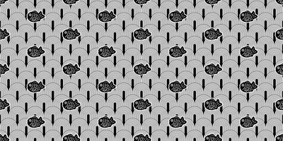 Japan Wave Wallpaper, Seamless Pattern Mural, Oversized Custom Size Wall Art, Non-Woven, Non-Adhesive, Modern Wall Paper, Removable