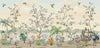 Blossom Chinoiserie Wallpaper, Birds Mural, Oversized Custom Size Wall Art, Non-Woven, Non-Adhesive, Modern Wall Paper, Removable