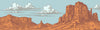 Wild West Wallpaper, Landscape Mural, Oversized Custom Size Wall Art, Non-Woven, Non-Adhesive, Modern Wall Paper, Removable