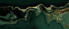 Dark Emerald Green Marble Wallpaper, Gold Abstract Mural, Oversized Custom Size Wall Art, Non-Woven, Non-Adhesive, Modern Wall Paper, Removable