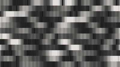 Line Halftone Gradient Wallpaper, Seamless Pattern Mural, Oversized Custom Size Wall Art, Non-Woven, Non-Adhesive, Modern Wall Paper, Removable