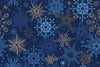 Snowflakes Wallpaper, Seamless Pattern Mural, Oversized Custom Size Wall Art, Non-Woven, Non-Adhesive, Modern Wall Paper, Removable