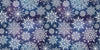 Snowflakes, Dark Blue and Purple Background Wallpaper, Seamless Pattern Mural, Oversized Custom Size Wall Art, Non-Woven, Non-Adhesive, Modern Wall Paper, Removable