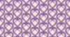 Purple Heart Wallpaper, Seamless Pattern Mural, Oversized Custom Size Wall Art, Non-Woven, Non-Adhesive, Modern Wall Paper, Removable
