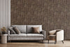 Bronze Brown Patterned Panel , PS Wall Home Decoration Panel-Premium Quality