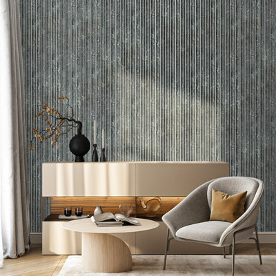 Metallic Anthracite Marble Panel , PS Wall Home Decoration Panel-Premium Quality