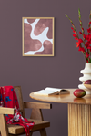 Textured Light Purple Wallpaper, Textured Wallpaper,Natural Wallpaper, Modern & Minimalist Wall Covering,Modern Look Neutral Colors Glittering Wallcovering