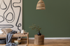 Dark Green Wallpaper, Textured Wallpaper,Natural Wallpaper, Modern & Minimalist Wall Covering,Modern Look Neutral Colors Glittering Wallcovering