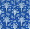Palm Trees and Leaves Wallpaper, Seamless Pattern Mural, Oversized Custom Size Wall Art, Non-Woven, Non-Adhesive, Modern Wall Paper, Removable