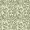Botanic Plants Wallpaper, Green Mural, Oversized Custom Size Wall Art, Non-Woven, Non-Adhesive, Modern Wall Paper, Removable