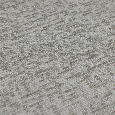 Abstract Glam 3D Embossed Wallpaper, Light Gray, Silver Metallic Accents Luxury Wallcovering, Washable, Durable Home and Commercial Use Wall Decor - Walloro High End Wallcoverings & More
