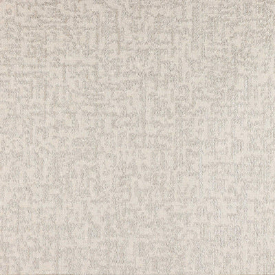 Abstract Glam 3D Embossed Wallpaper, Off White, Silver Metallic Accents Luxury Wallcovering, Washable, Durable Home and Commercial Use Wall Decor - Walloro High End Wallcoverings & More