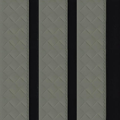 Light Grey Woven Pattern Wall Panel, PS Wall Home Decoration Panel-Premium Quality