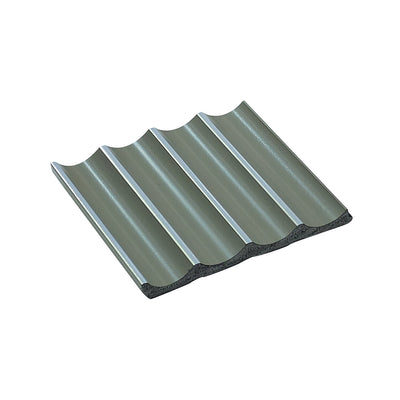 Modern Warm Taupe Slatted Wall Panel , PS Wall Home Decoration Panel-Premium Quality