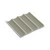 Modern Warm Taupe Slatted Wall Panel , PS Wall Home Decoration Panel-Premium Quality
