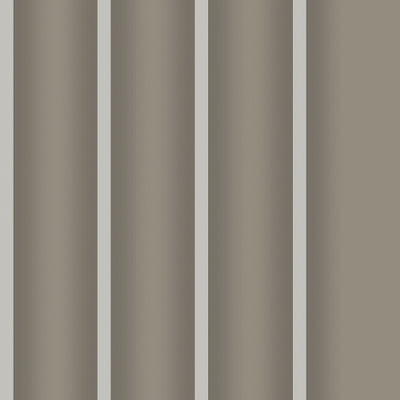 Modern Warm Taupe Slatted Wall Panel , PS Wall Home Decoration Panel-Premium Quality