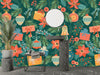 Noel Presents Wallpaper, Seamless Pattern Mural, Oversized Custom Size Wall Art, Non-Woven, Non-Adhesive, Modern Wall Paper, Removable