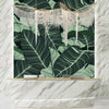 Luxury Nature Wallpaper, Green Leaves Mural, Oversized Custom Size Wall Art, Non-Woven, Non-Adhesive, Modern Wall Paper, Removable