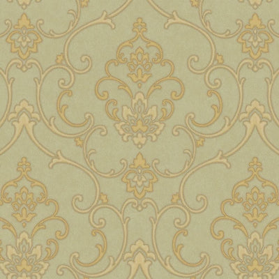 Beautiful Damask Deep Embossed Wallpaper, 3D Textured Wallcovering, Traditional, Extra Large 114 sq ft Roll, Elegant Wallpaper, Washable - Walloro High End Wallcoverings & More