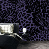 Leopard Skin Wallpaper, Seamless Pattern Mural, Oversized Custom Size Wall Art, Non-Woven, Non-Adhesive, Modern Wall Paper, Removable