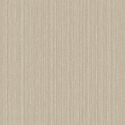 Beige Modern Embossed Striped Wallpaper, Plain Solid Color Textured Wallcovering - Walloro High End Wallcoverings & More