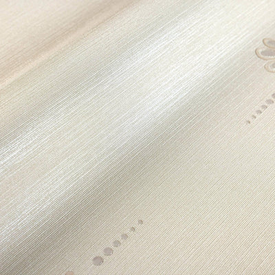 Beige Stylish Embossed Textured Wallpaper, Modern Ikat Stripeed Wallcovering - Walloro High End Wallcoverings & More